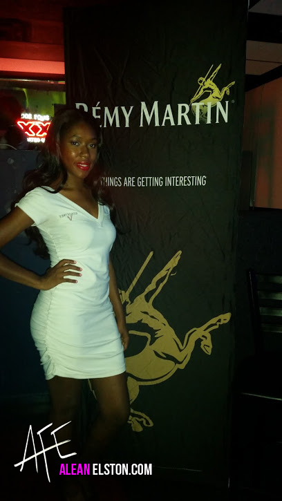 Me as a Promotional Model for Remy Martin!